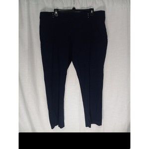 JM Collection Womens Studded Pull-On Tummy Control Pants, Blue, Size XXL 2XL